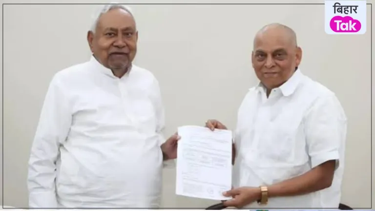 नीतीश कुमार से मिलने पहुंचे नीरज कुमार, अनंत सिंह को लेकर दिया बड़ा बयान neeraj kumar and anant singh news