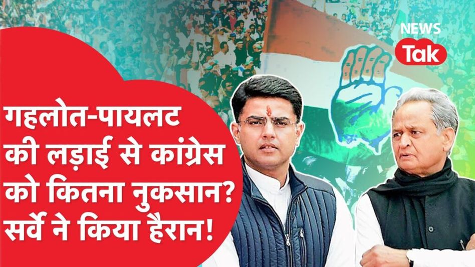 कांग्रेस और बीजेपी को लेकर चौंकाने वाला सर्वे! Video Thumbnail