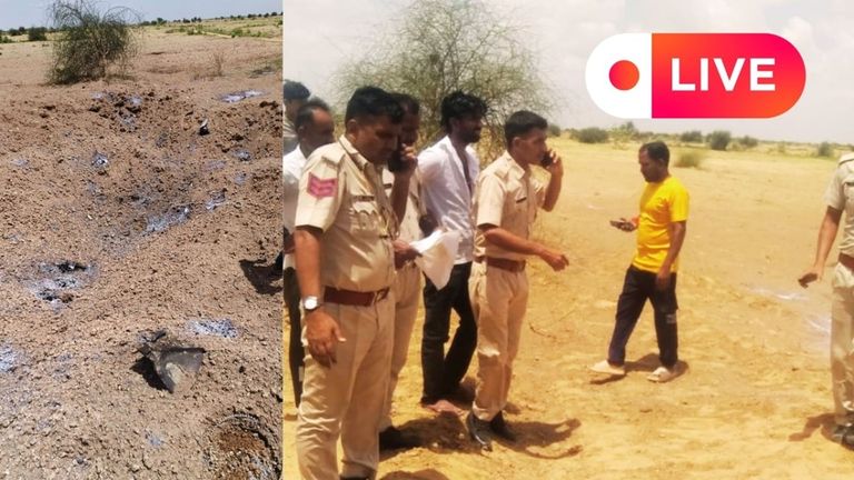 Bharat Bandh Today live Updates : भारत बंद के बीच जैसलमेर में आसमान गिरी एक वस्तु और हुआ तेज धमाका तस्वीर: विमल भाटिया, राजस्थान तक.