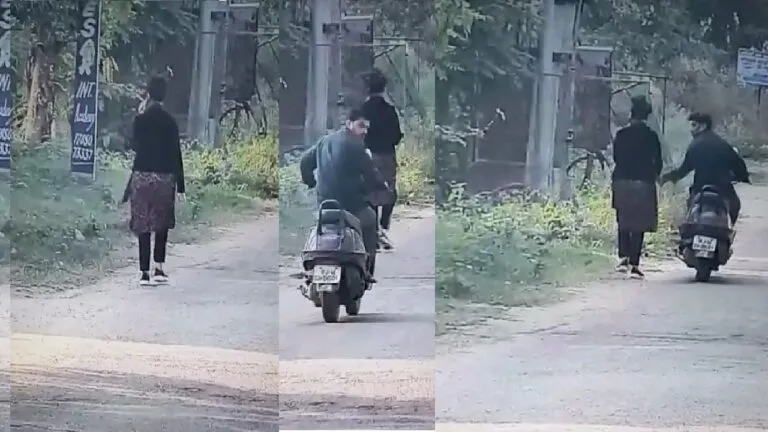 जयपुर: स्कूटी सवार ने पैदल जा रही युवती का हाथ पकड़कर छेड़ा, CCTV आया सामने NewsTak