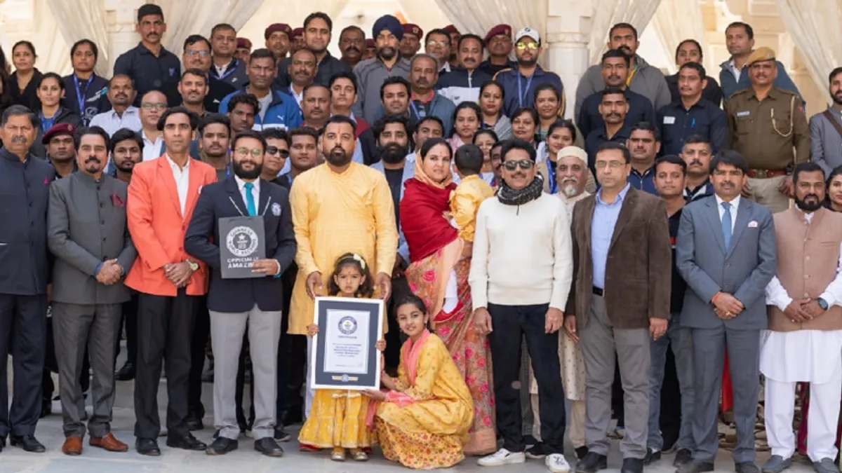 मेवाड़ के पूर्व राजपरिवार के सदस्य ने जन्मदिन के मौके पर विश्व स्तर पर बनाया अनूठा रिकॉर्ड, जानें NewsTak