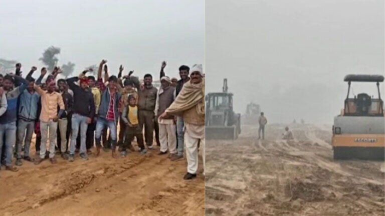 धौलपुर: निर्माणाधीन बाईपास को लेकर ग्रामीणों में नाराजगी, प्रशासन के खिलाफ जमकर की नारेबाजी NewsTak