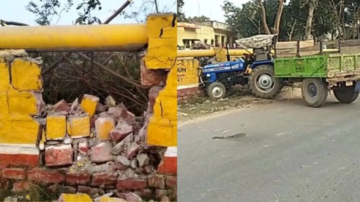 धौलपुर: बजरी माफिया ने ट्रैक्टर-ट्रॉली से पुलिसकर्मियों को कुचलने का किया प्रयास, बाल-बाल बचे चौकी प्रभारी NewsTak
