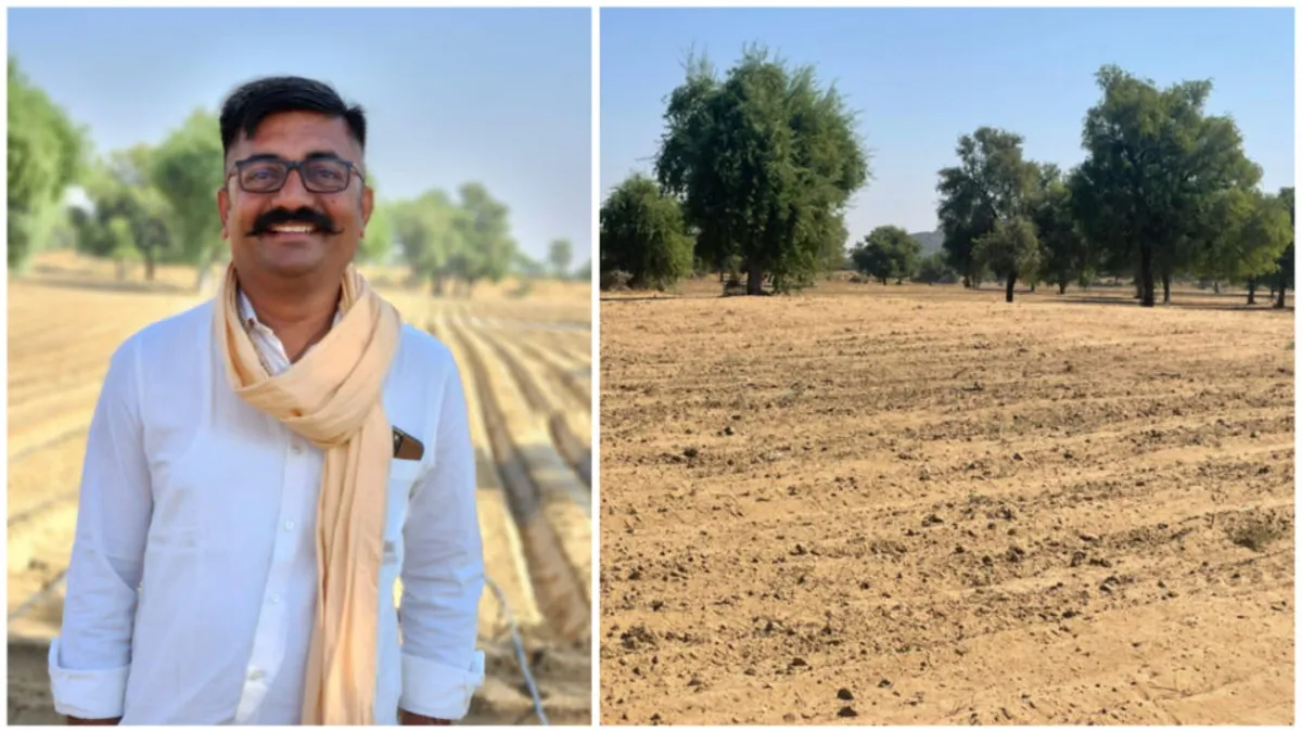 बाड़मेर के युवा किसान ने खेती में किया नया प्रयोग, देश ही नहीं विदेश में भी हो रही चर्चा, देखें NewsTak