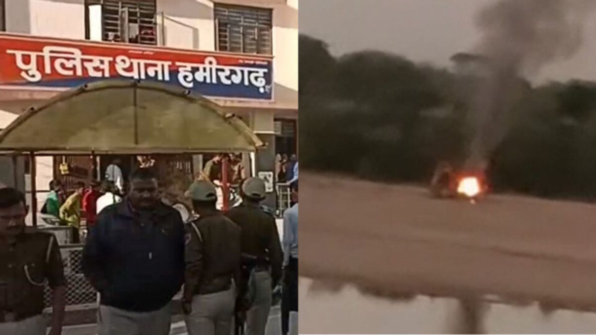 भीलवाड़ा: बजरी खनन पर रॉयल्टी कर्मचारियों से भिड़े ग्रामीण, ट्रैक्टर चालक की मौत के बाद LNT मशीन को फूंका NewsTak