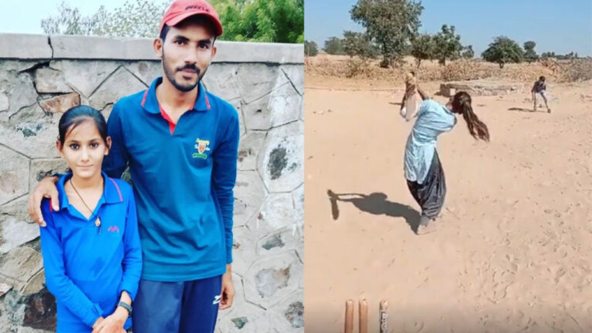 गांव की इस बेटी ने 34 सेकंड में की ऐसी बल्लेबाजी कि सोशल मीडिया पर हो गई वायरल, देखें Video NewsTak