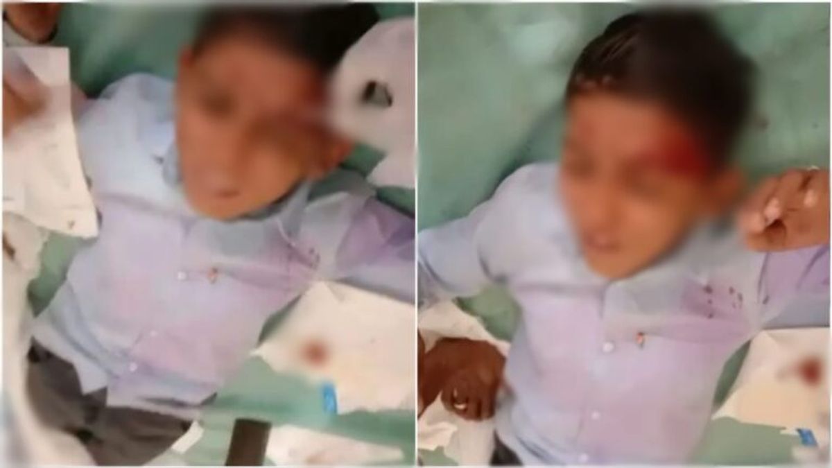 टीचर ने 8वीं कक्षा के स्टूडेंट को इतना पीटा कि आंख के ऊपर आए टांके, बिना पूछे टॉयलेट करने गया छात्र NewsTak