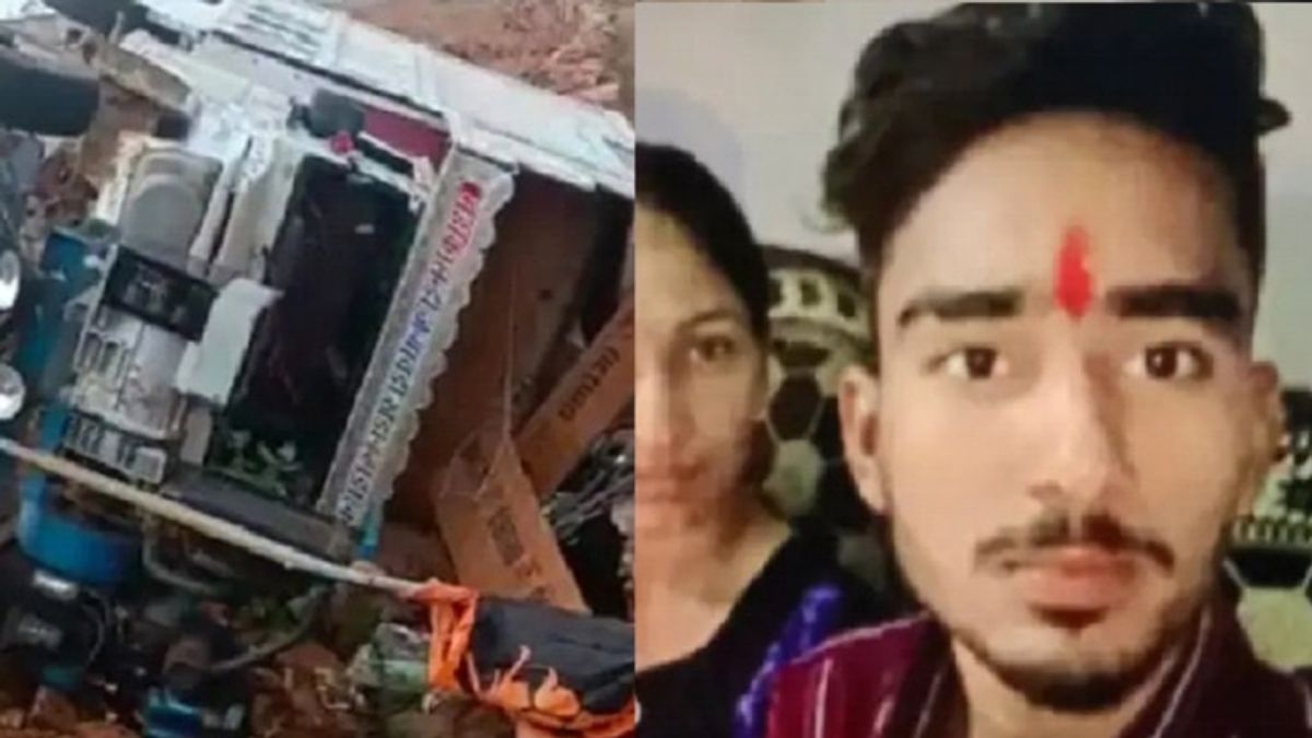 डीजे बजा रहा था युवक, होली खेल रहे पुलिसकर्मियों ने किया पीछा, बेकाबू होकर पलट गई गाड़ी! NewsTak