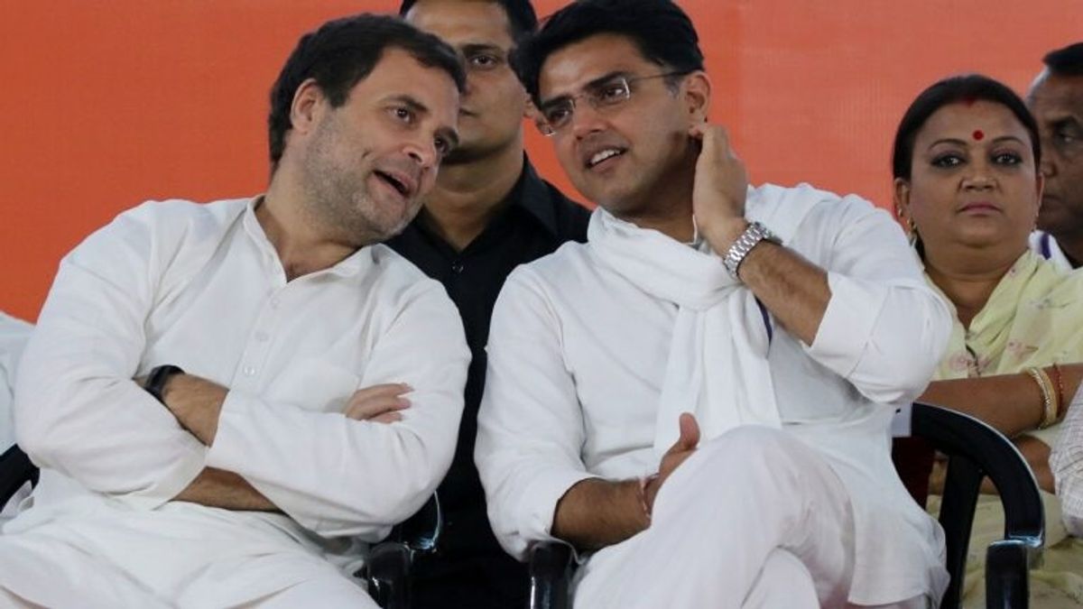 पायलट के ऐलान के बाद कांग्रेस में खलबली! आचार्य प्रमोद ने किया ट्वीट- मामला इतना सरल नहीं चुनाव से पहले बदला जाएगा राजस्थान में सीएम का चेहरा! कांग्रेस नेता सचिन पायलट ने दिया ये जवाब,