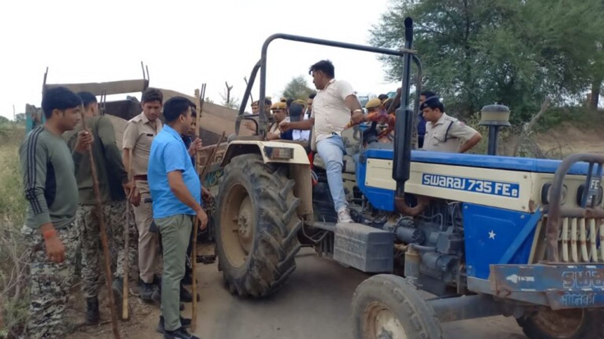 फिल्मों की तरह बजरी माफियाओं का 14 KM तक पीछा करते रहे धौलपुर एसपी, सामने आया Video NewsTak