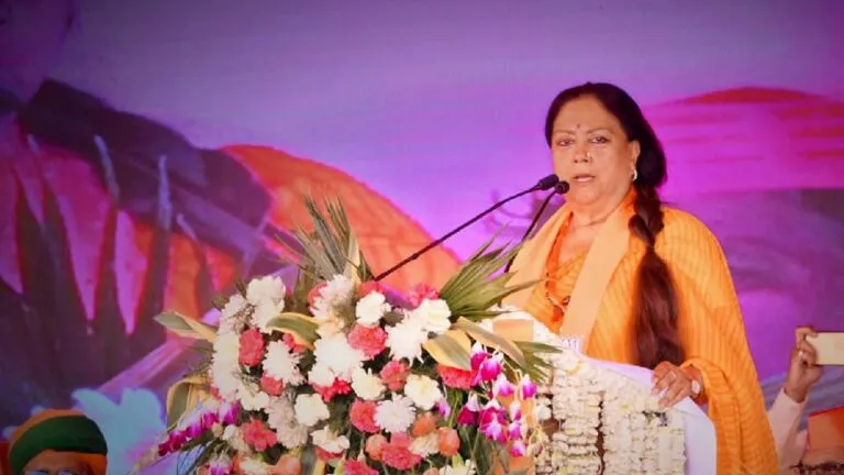 वसुंधरा राजे से जब पूछा भविष्य का सवाल, तो बोलीं- स्टेप बाय स्टेप सब होगा, जल्दी क्या है?