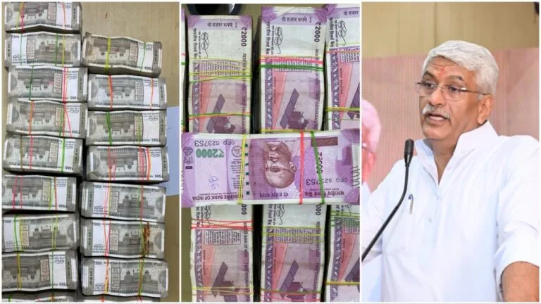 योजना भवन में मिला 2.31 करोड़ कैश, मंत्री शेखावत बोले- CM साहब जवाब दीजिए जयपुर: योजना भवन में मिला 2.31 करोड़ कैश, मंत्री शेखावत CM गहलोत से बोले- लीपापोती नहीं जवाब दीजिए