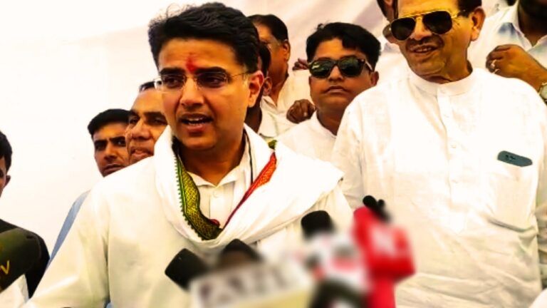 पिता की पुण्यतिथि पर सचिन पायलट नहीं करेंगे नई पार्टी का ऐलान: सूत्र Sachin Pilot on women's reservation: महिला आरक्षण पर बोले पायलट- लुकाछिपी का खेल और बिल में संसोशन क्यों?