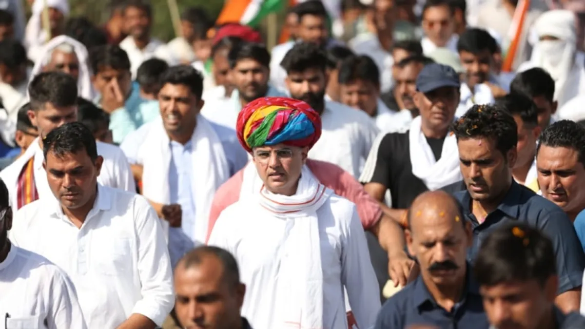 पायलट की पदयात्रा को लेकर दिल्ली तक हलचल! अब सीएम गहलोत के मंत्री ने दी ये प्रतिक्रिया NewsTak