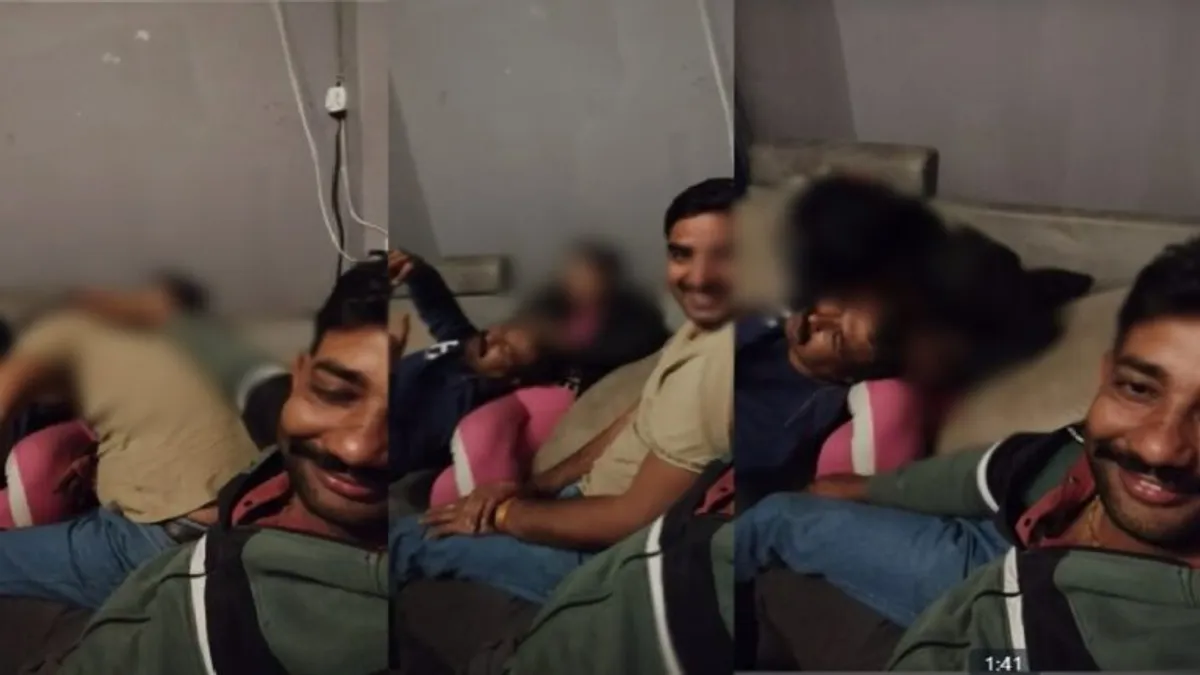 उदयपुर: दो पुलिसकर्मियों ने युवती से की अश्लील हरकत, Video वायरल होने पर हुई कार्रवाई NewsTak