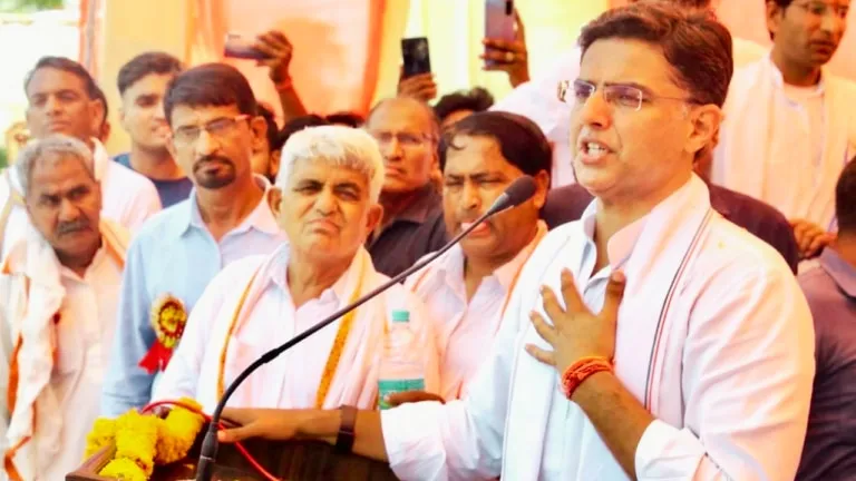 सभा में समर्थकों ने पूछा- CM क्यों नहीं बने, फिर सचिन पायलट का जवाब सुन हर कोई रह गया हैरान