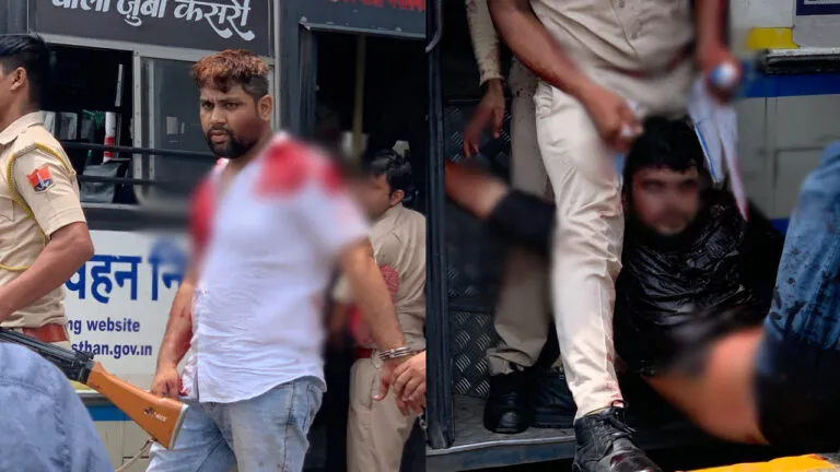 भरतपुर: रोडवेज बस में गैंगस्टर को लेकर जा रही थी पुलिस, बदमाशों ने आंखों में मिर्च डालकर की हत्या भरतपुर: रोडवेज बस में पुलिसकर्मियों की आंखों में मिर्ची डालकर बदमाशों ने की गैंगस्टर की हत्या