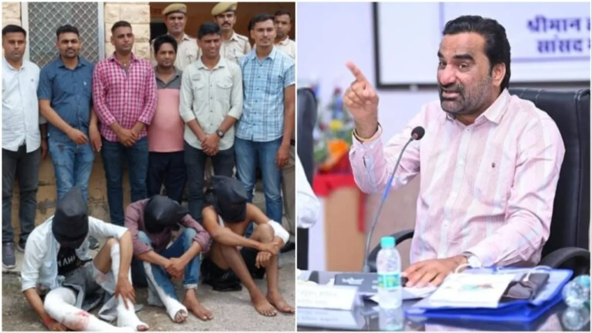 JNVU विश्वविद्यालय में नाबालिग से हुए गैंगरेप पर बेनीवाल ने उठाए सवाल, बोले- भगवान भरोसे है कैंपस जोधपुर: JNVU विश्वविद्यालय में नाबालिग से हुए गैंगरेप पर बेनीवाल ने उठाया सवाल, बोले- भगवान भरोसे है