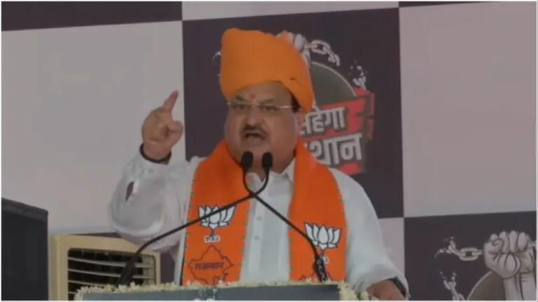 बीजेपी का ‘नहीं सहेगा राजस्थान’ आंदोलन लॉन्च, नड्डा का गहलोत पर निशाना, बताया यूपीए की ये फुल फॉर्म बीजेपी का 'नहीं सहेगा राजस्थान' आंदोलन लॉन्च, नड्डा का गहलोत पर निशाना, बताई यूपीए की ये फुल फॉर्म