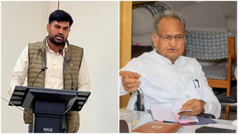 छात्रनेता अरविंद जाजड़ा ने CM गहलोत पर लगाया आरोप, बोले- हार के डर से रद्द किए छात्रसंघ चुनाव