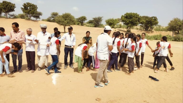 ग्रामीण ओलंपिक: चूरू में 3 घंटे देरी से हुआ कब्बड़ी मैच, 14 वर्षीय बच्ची धूप में गश खाकर गिरी, हुई मौच