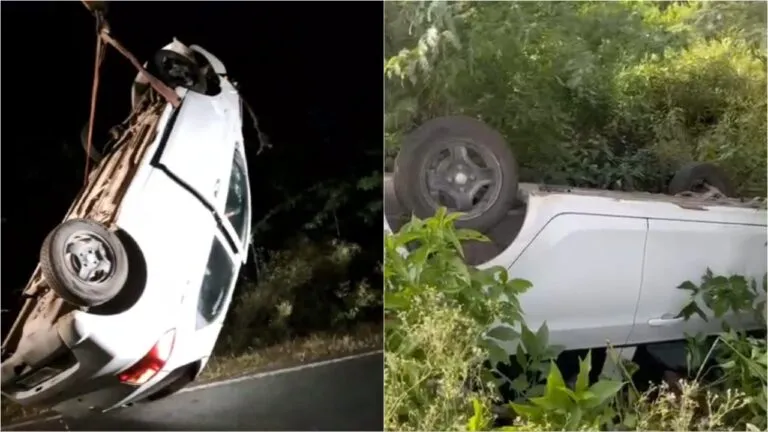 Alwar: 100 फीट गहरी खाई में गिर गई व्यापारी की कार, फिर हुआ ऐसा चमत्कार, लोग भी हुए हैरान Alwar: 100 फीट गहरी खाई में गिर गई व्यापारी की कार, फिर हुआ ऐसा चमत्कार, लोग भी हुए हैरान