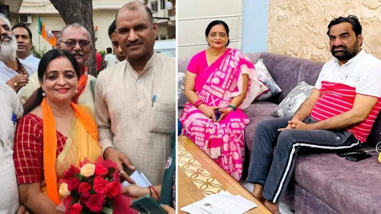 हनुमान बेनीवाल की एक मुलाकात ने कांग्रेस नेत्री की BJP में करवा दी वापसी! पढ़ें आखिर कैसे हुआ ये सब