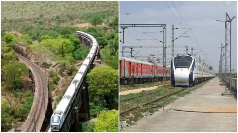 राजस्थान को मिली तीसरी वंदे भारत एक्सप्रेस ट्रेन, पहले दिन सफल हुआ ट्रायल, किस रूट पर चलेगी, जानें राजस्थान को मिली तीसरी वंदे भारत एक्सप्रेस ट्रेन, पहले दिन सफल हुआ ट्रायल, किस रूट पर चलेगी, जानें