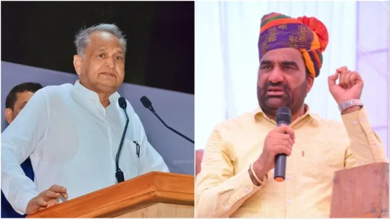 "मुझे क्यों छेड़ रहे हो, आपको अपने बेटे की चिंता नहीं है क्या", बेनीवाल ने साधा सीएम गहलोत पर साधा
