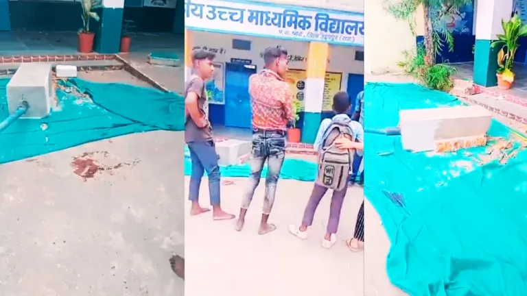 उदयपुर: मटकी फोड़ के दौरान स्कूल में गिरा पिलर, 2 छात्राओं की मौत, 3 घायल