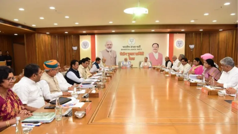 बीजेपी की 65 उम्मीदवारों की पहली लिस्ट पर मुहर! पार्टी मुख्यालय में देर रात तक जारी रहा मंथन NewsTak