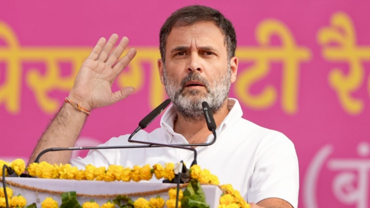 Rajasthan: राहुल गांधी ने बताया भारत माता कौन हैं, मोदी मंच से भारत माता बोलकर फिर क्या करते हैं Rajasthan: राहुल गांधी ने बताया भारत माता कौन हैं, मोदी मंच से भारत माता बोलकर फिर क्या करते हैं