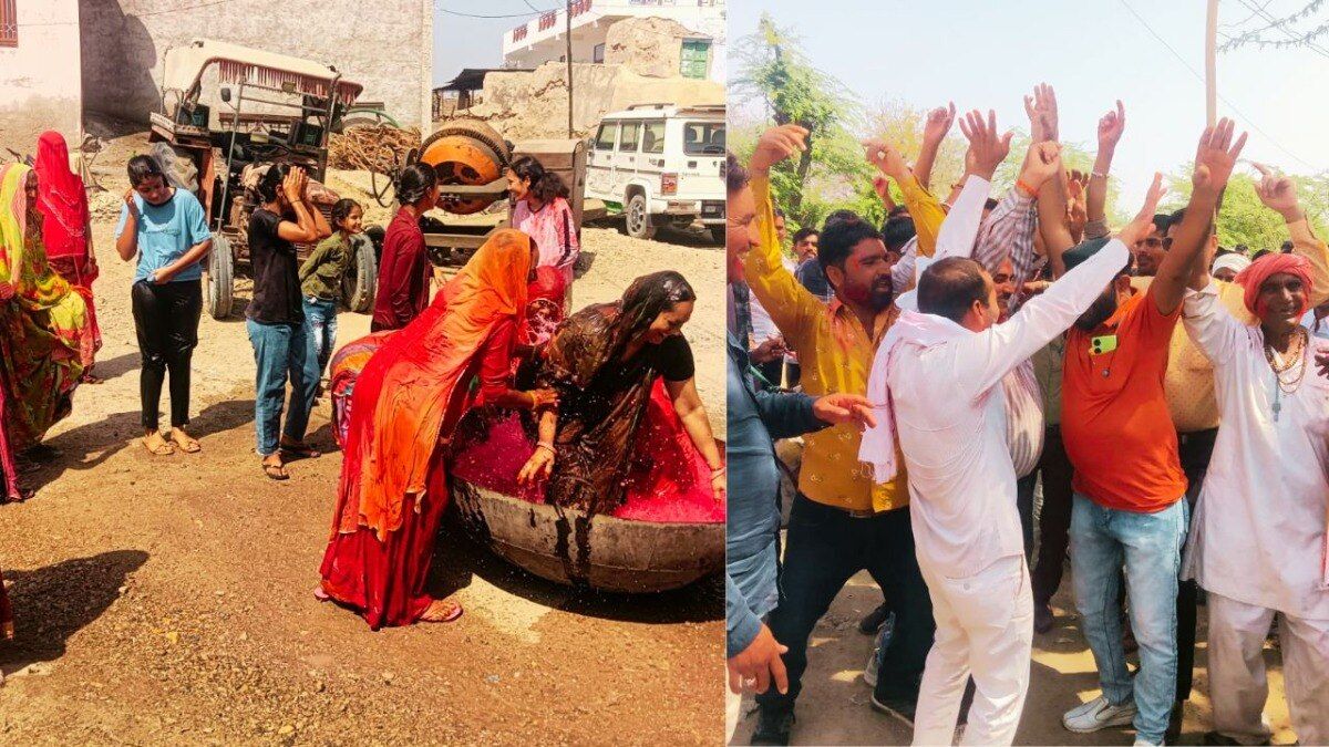 Rajasthan में एक ऐसा गांव जहां होली के दिन पुरूषों को गांव से निकाल देती हैं महिलाएं NewsTak