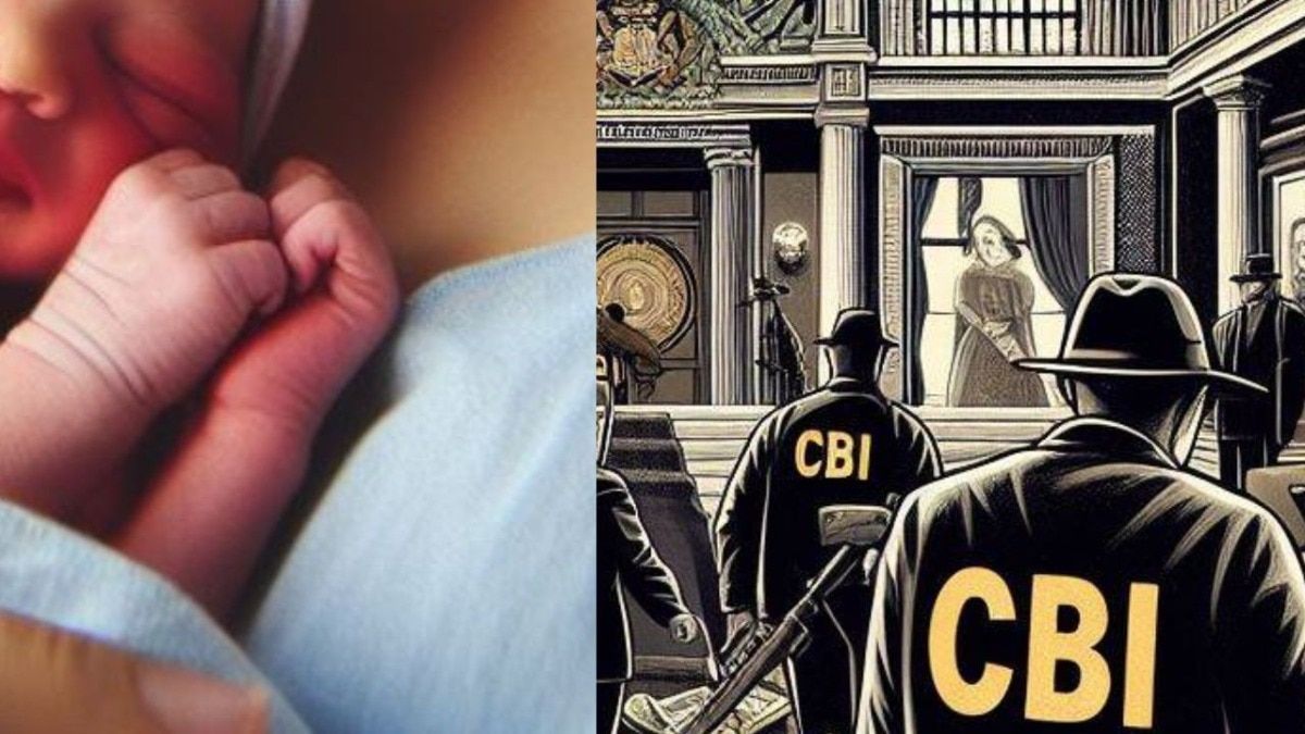 Alwar: CBI ने दो अस्पतालों में डाली रेड, 14 लाख रुपए में बच्चा बेचने का मामला प्रतीकात्मक तस्वीर: AI