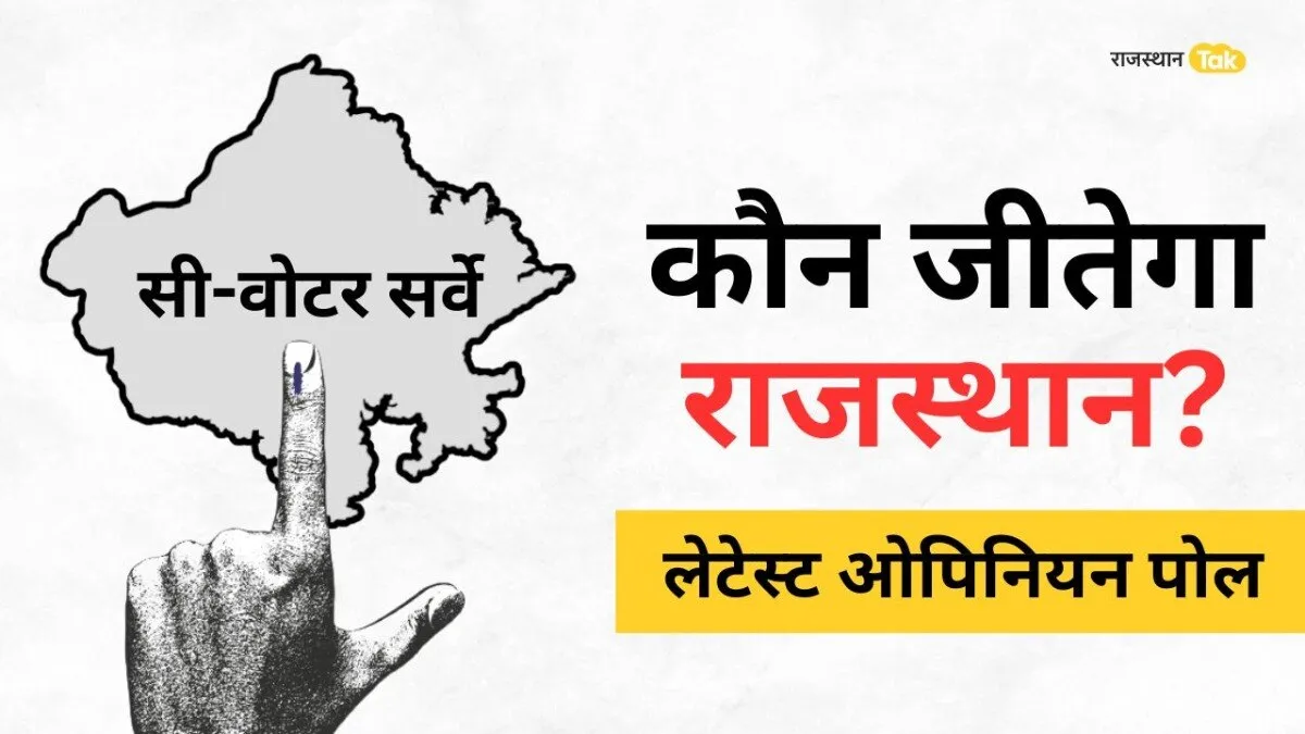 Rajasthan Latest Survey: राजस्थान में किस पार्टी को कितनी सीटें मिलेगी? सामने आया सी-वोटर का चौंकाने वाला सर्वे!