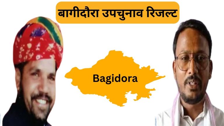 Bagidora Assembly by-election : बागीदौरा उपचुनाव में बीजेपी को तगड़ा झटका, BAP के जयकृष्ण पटेल जीते NewsTak