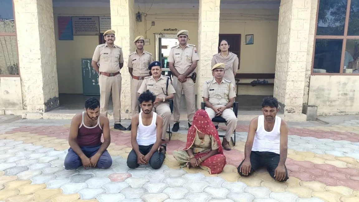 Barmer: जेठ ने छोटे भाई की पत्नी का किया मर्डर, चरित्र पर करता था शक, गुस्से में आकर कुल्हाड़ी से किया वार