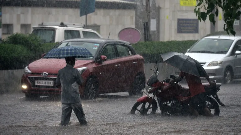 Rajasthan weather today: जयपुर, भरतपुर में IMD ने जारी किया भारी बारिश का अलर्ट तस्वीर: इंडिया टुडे.