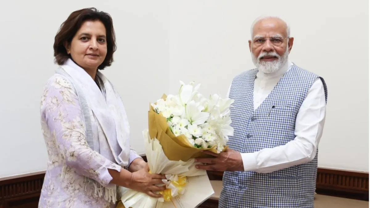Rajasthan Politics: जाट वोटर्स को लुभाने के लिए BJP का ये नया गेम प्लान, ज्योति मिर्धा ने की PM मोदी से मुलाकात Jyoti mirdha