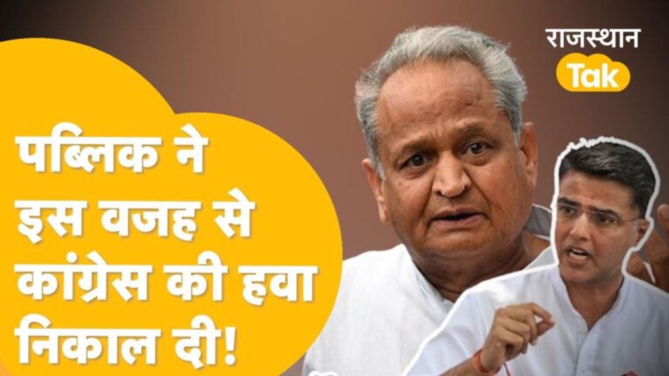 Pilot के बिना फेल हुआ Gehlot का जादू! आक्रामकता की कमी ने चुनाव हवा दिया? Video Thumbnail