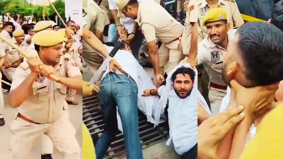 MLA रविंद्र भाटी बोले- मैं छात्रसंघ चुनाव के पक्ष में, उधर RU में छात्रनेताओं पर गरजीं पुलिस की लाठियां Video Thumbnail