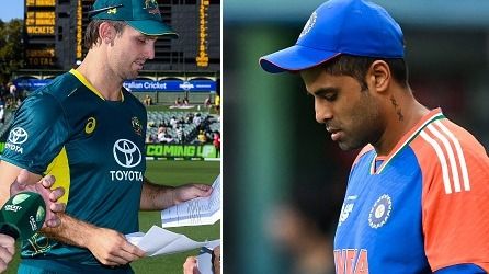 Australia vs India 1st T20I Live: Mitchell Marsh and suryakumar yadav Australia vs India 1st T20I Live: Mitchell Marsh and suryakumar yadav