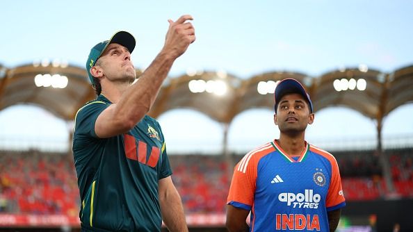 Mitchell Marsh and Suryakumar Yadav Mitchell Marsh and Suryakumar Yadav