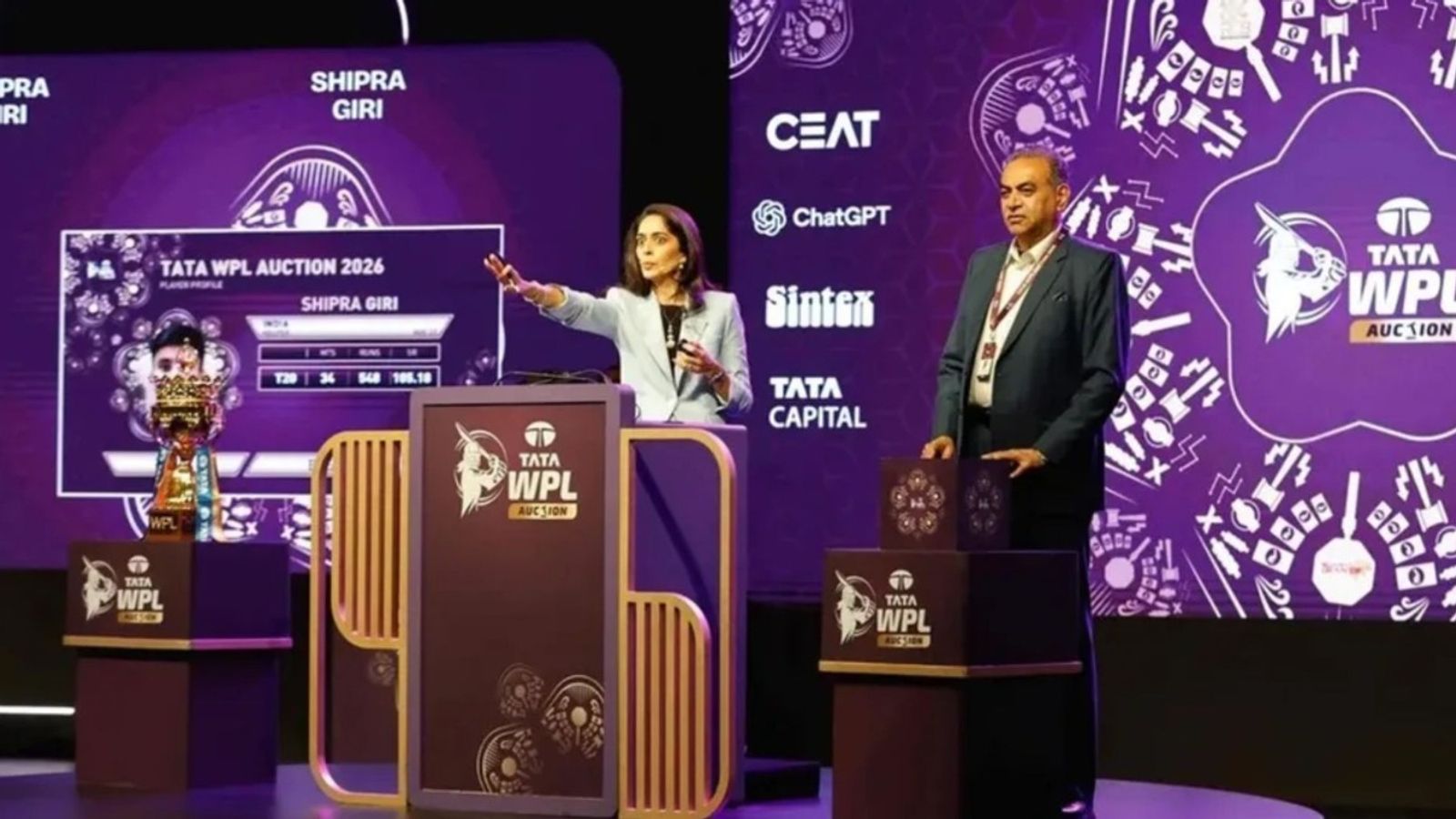 WPL Auction 2026 Highlights : दीप्ति शर्मा पर बरसे करोड़ों तो अंत में प्रतिका रावल की खुली किस्मत, जानें कैसी बनीं टीमें WPL Auction 2026 Highlights : दीप्ति शर्मा पर बरसे करोड़ों तो अंत में प्रतिका रावल की खुली किस्मत, जानें कैसी बनीं टीमें