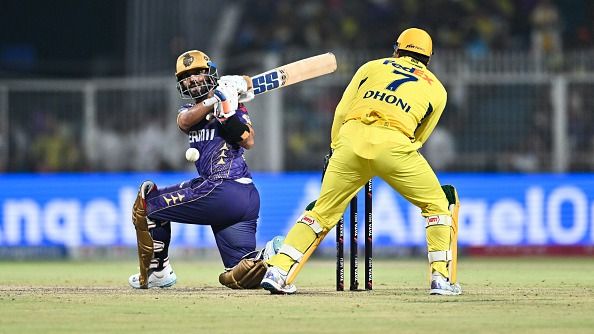 Ajinkya Rahane of Kolkata Knight Riders