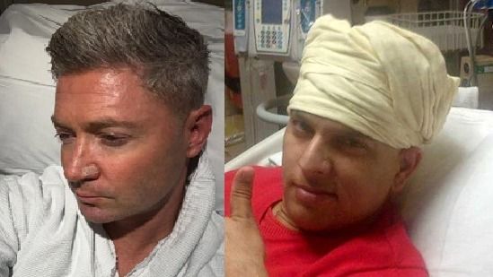 michael Clarke and Yuvraj singh