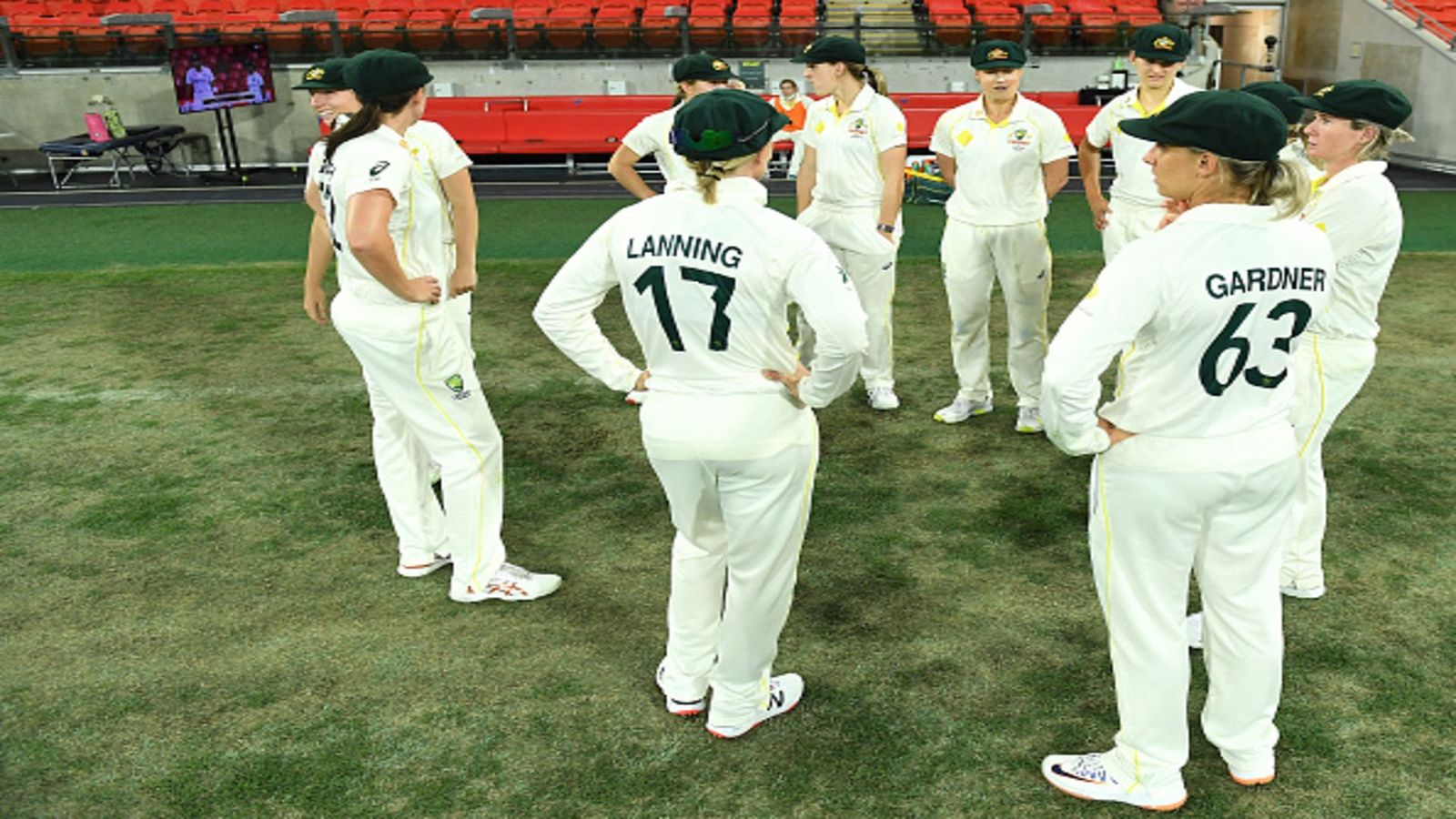 INDW vs AUSW Test: भारत ने दिखाया ऑस्ट्रेलिया को हार का डर, फिर ड्रॉ पर खत्म हुआ पिंक बॉल टेस्ट INDW vs AUSW Test: भारत ने दिखाया ऑस्ट्रेलिया को हार का डर, फिर ड्रॉ पर खत्म हुआ पिंक बॉल टेस्ट