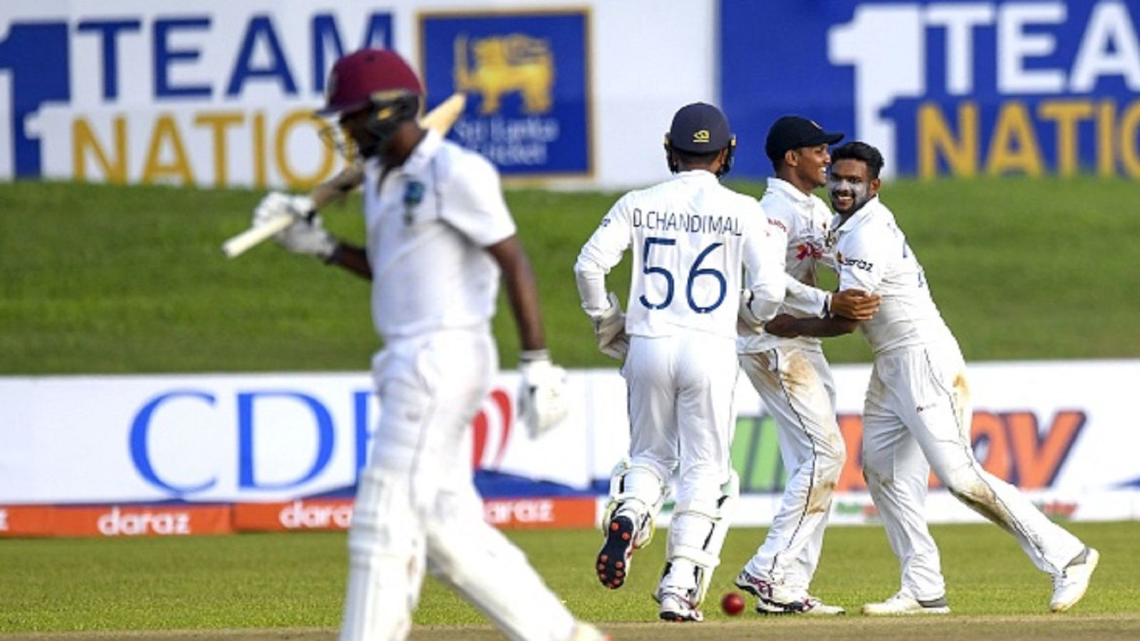 SL vs WI ; बारिश के बीच वेस्टइंडीज ने बचाया फॉलोऑन, श्रीलंका की पकड़ मजबूत SL vs WI ; बारिश के बीच वेस्टइंडीज ने बचाया फॉलोऑन, श्रीलंका की पकड़ मजबूत