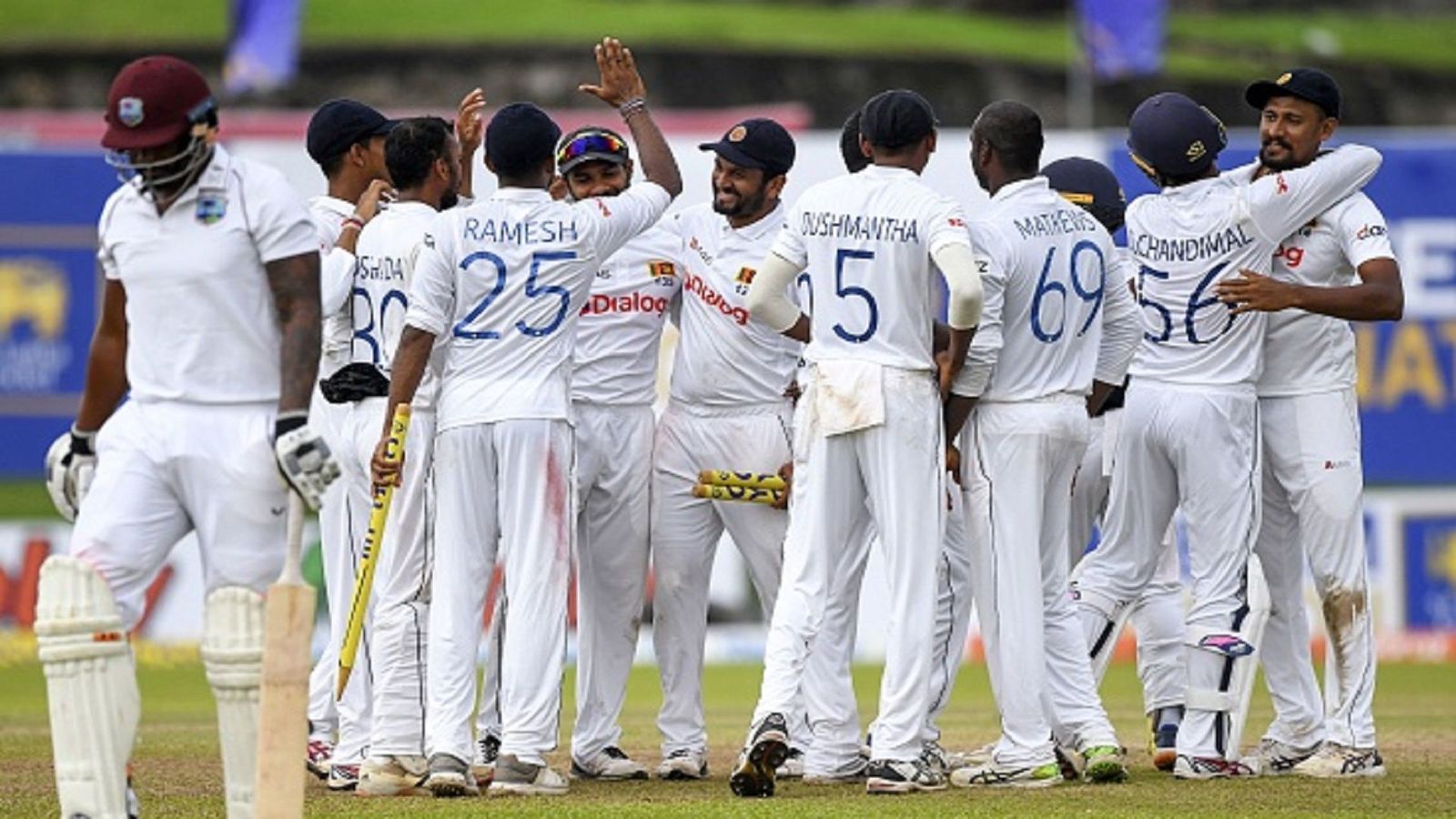 SL vs WI : श्रीलंकाई स्पिनरों का कहर, 187 रन से वेस्टइंडीज को हराकर WTC प्वाइंट्स टेबल में हासिल किया पहला स्थान SL vs WI : श्रीलंकाई स्पिनरों का कहर, 187 रन से वेस्टइंडीज को हराकर WTC प्वाइंट्स टेबल में हासिल किया पहला स्थान