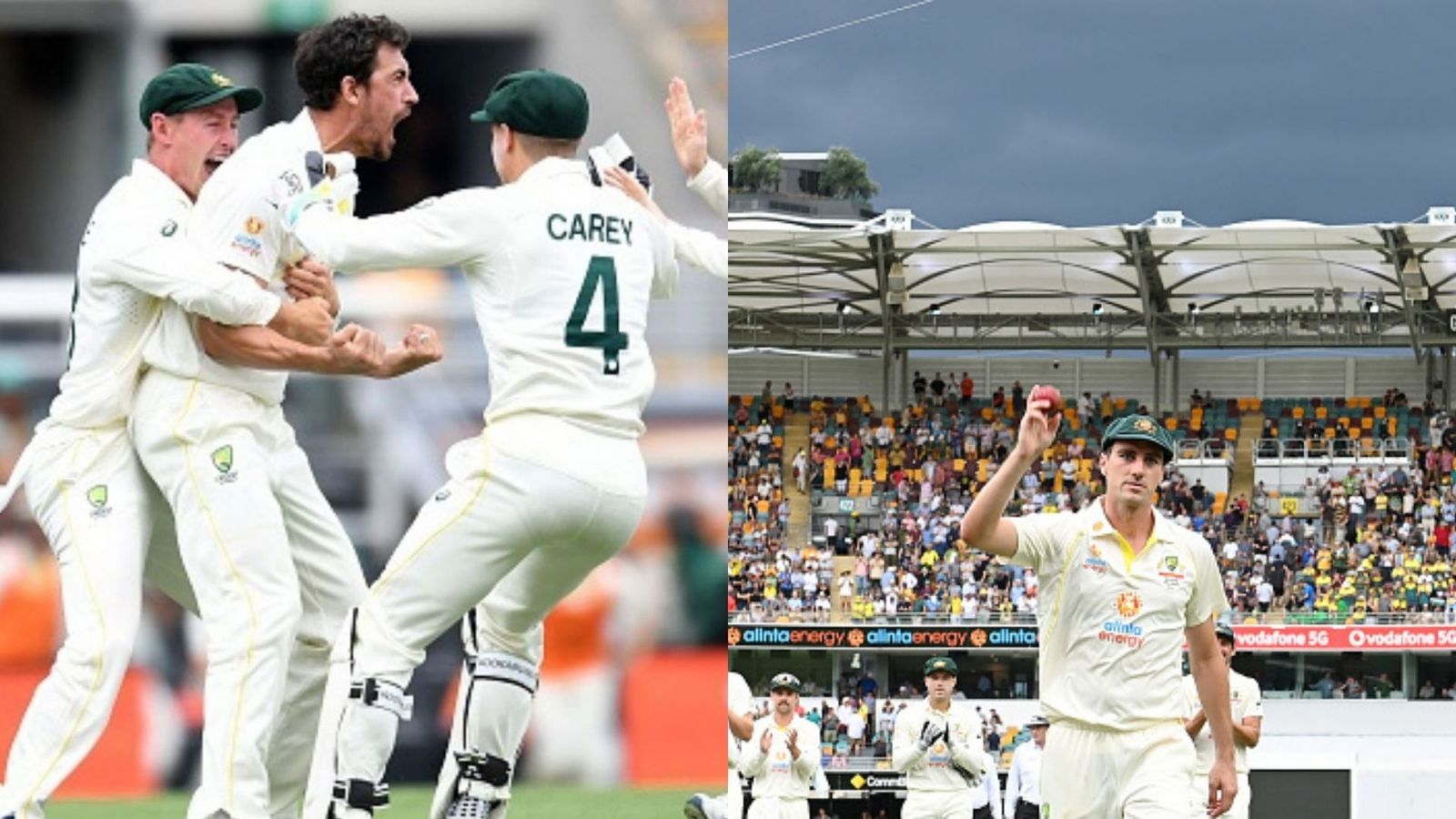 Gabba Record Book: 85 साल बाद फेंकी गई जादुई गेंद, कमिंस ने कप्तानी डेब्यू में किया करिश्मा Gabba Record Book: 85 साल बाद फेंकी गई जादुई गेंद, कमिंस ने कप्तानी डेब्यू में किया करिश्मा